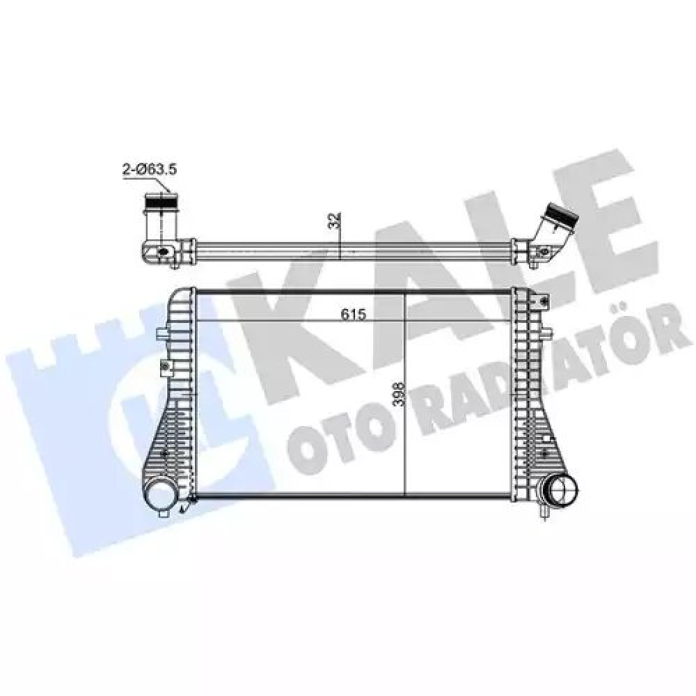TURBO RADYATÖRÜ 8ML 376 746-741 DEL TSP0755002 TURBO RADYATÖRÜ 8ML 376 746-741 DEL TSP0755002