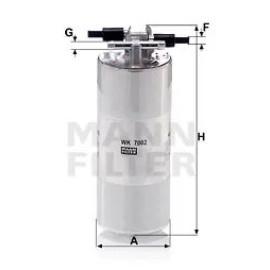 YAKIT FILTRESI KL659 / H335WK BSG 90-130-029