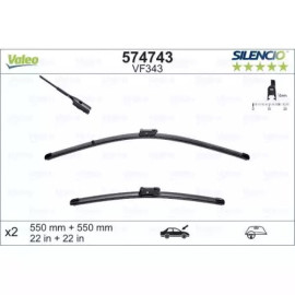 SILECEK SÜPÜRGESI ÖN TAKIM 119258 ( 530 / 530 MM ) (MUZ TIPI) BCH 3397009798