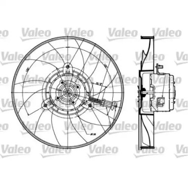 FAN MOTORU SOL (300 MM) KAL 415800 FAN MOTORU SOL (300 MM) KAL 415800
