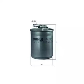 YAKIT FILTRESI H281WK / KL494 MANN WK 823/2 YAKIT FILTRESI H281WK / KL494 MANN WK 823/2