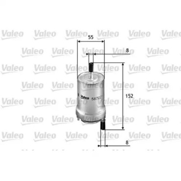 YAKIT FILTRESI 4 BAR / KL176/6D / H155WK BSG 90-130-016