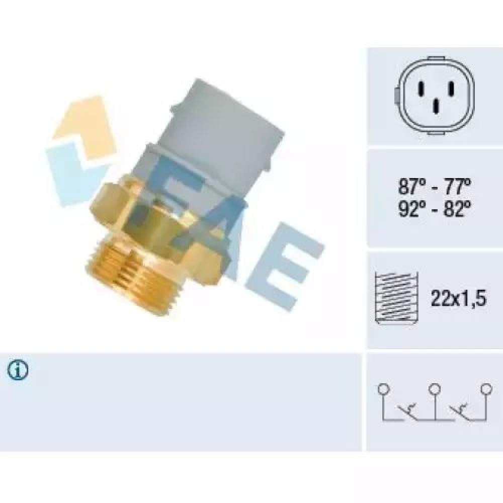 FAN MÜSÜRÜ 3 FISLI : 87°C / 7.5651 VRN TS2629 FAN MÜSÜRÜ 3 FISLI : 87°C / 7.5651 VRN TS2629