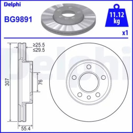 FREN DISKI ÖN DDF1253 / DF4308S BCH 0986479211 FREN DISKI ÖN DDF1253 / DF4308S BCH 0986479211
