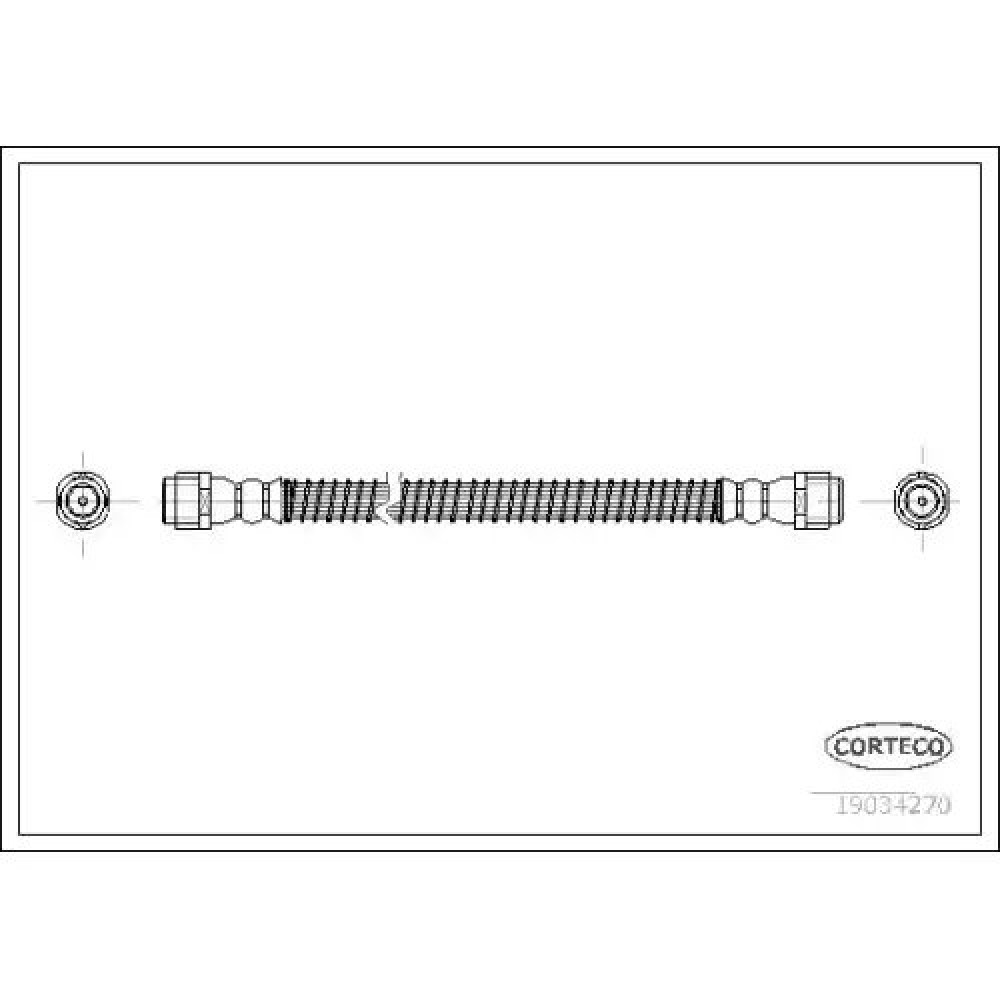 FREN HORTUMU ARKA (427 mm) BSG 90-730-026 FREN HORTUMU ARKA (427 mm) BSG 90-730-026