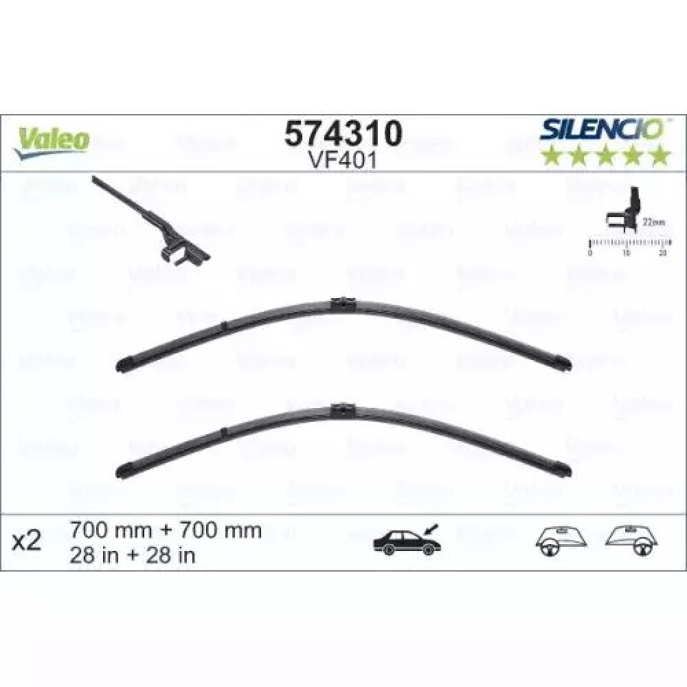 SILECEK SÜPÜRGESI ÖN TAKIM (70x70 mm) VAL 119383 SILECEK SÜPÜRGESI ÖN TAKIM (70x70 mm) VAL 119383