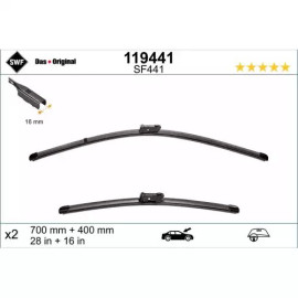 SILECEK SÜPÜRGESI ÖN TAKIM 700 / 400 MM VAL 119441