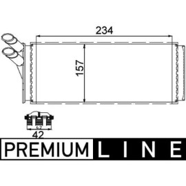 KALORIFER RADYATÖRÜ 8FH 351 311-421 FEBI 14741