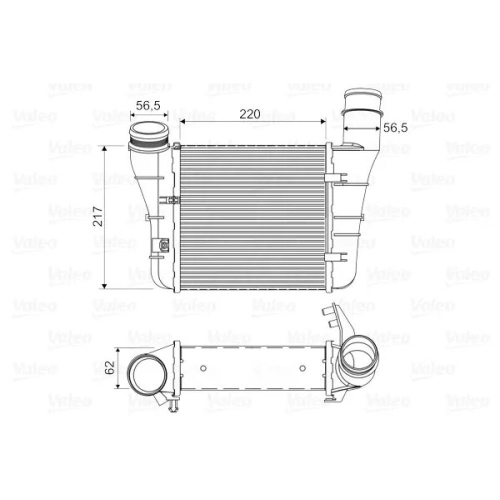 TURBO RADYATÖRÜ SOL BHR CI 426 000S TURBO RADYATÖRÜ SOL BHR CI 426 000S
