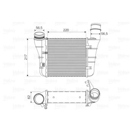 TURBO RADYATÖRÜ SOL BHR CI 426 000S TURBO RADYATÖRÜ SOL BHR CI 426 000S