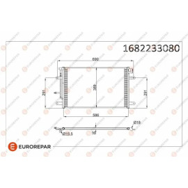 KLIMA RADYATÖRÜ BHR 8FC 351 343-334