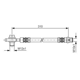 FREN HORTUMU ARKA BCH 1987476308