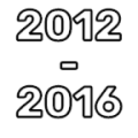 2012 - 2016